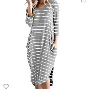 Striped maxi with pockets